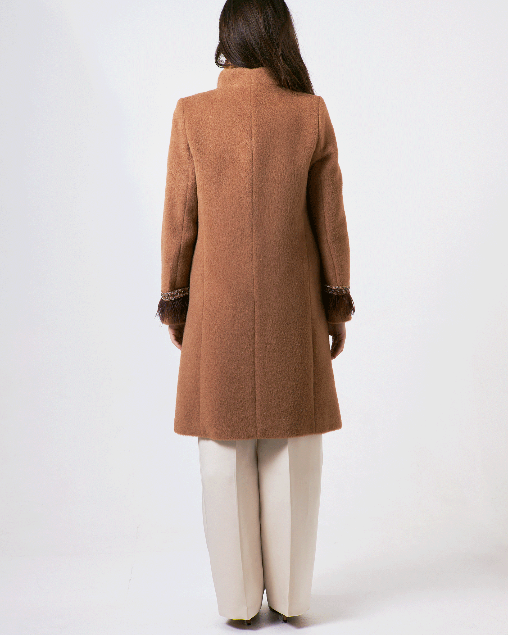 Alpaca & Wool Coat | Sallqa Nuna