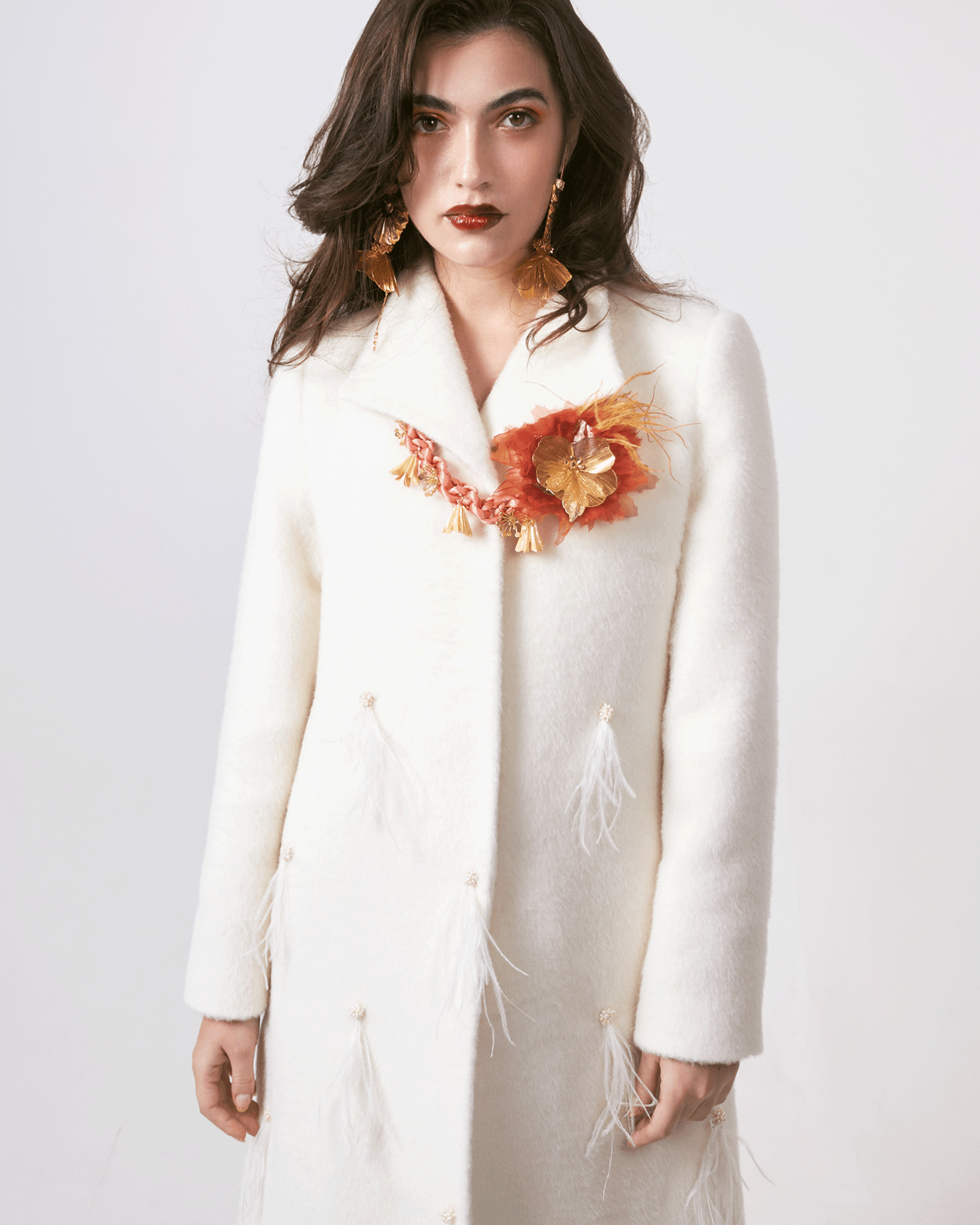 Alpaca & Pearls Coat | Sumaq Nuna - NUNA - QORI
