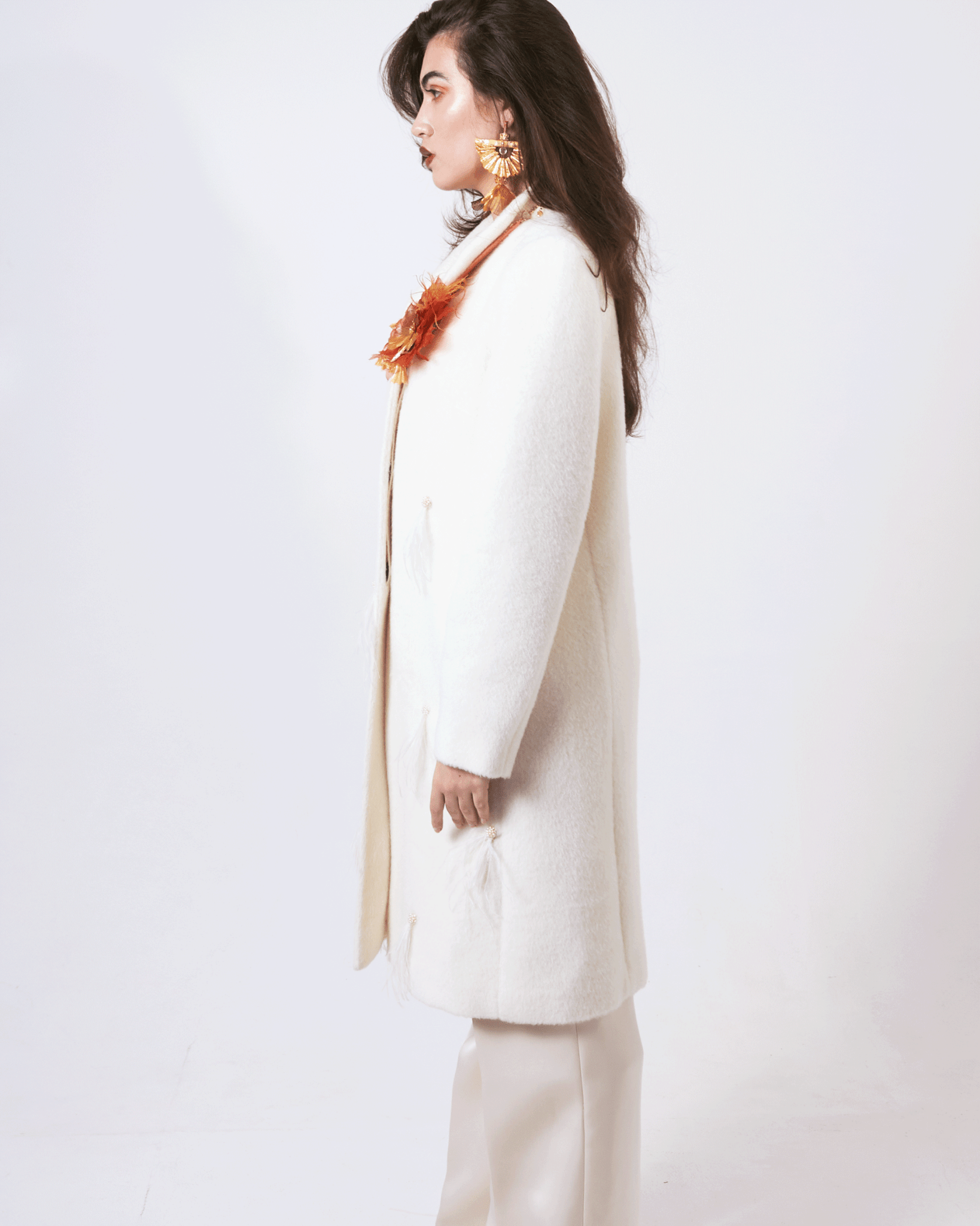 Alpaca & Pearls Coat | Sumaq Nuna - NUNA - QORI