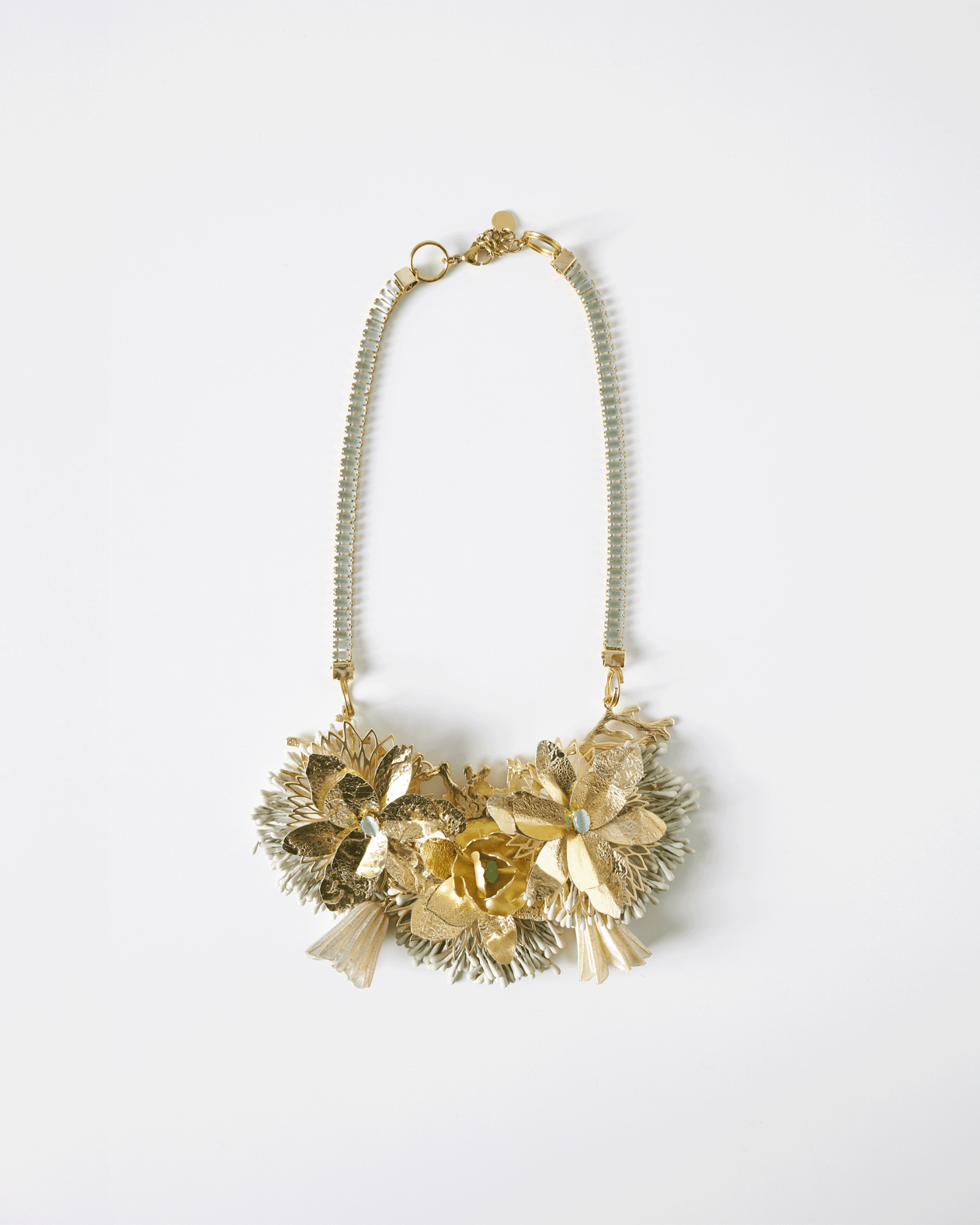 Flowers and Crystals Necklace | Naya Nuna - NUNA - QORI