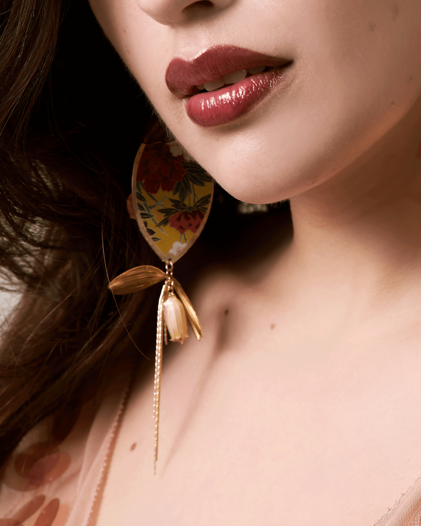 Flowers Earrings | Symphony Nuna - NUNA - QORI
