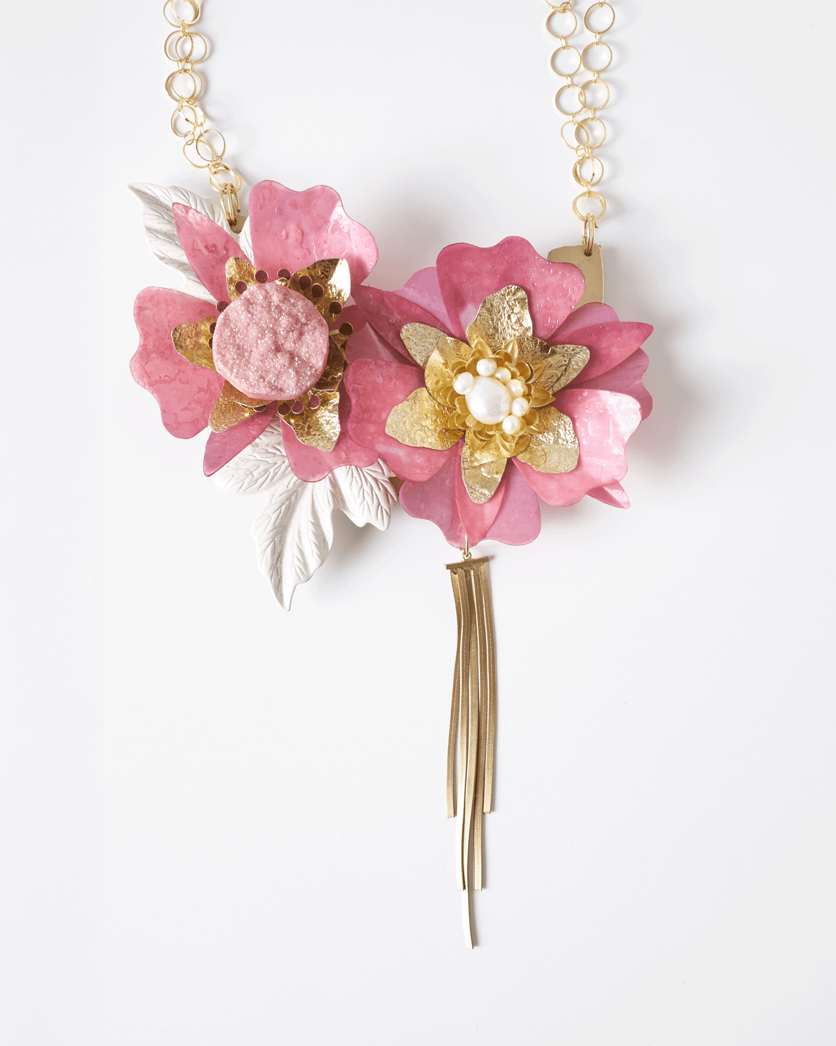 Quartz & Pearls Necklace | Earthly Delights Nuna - NUNA - QORI