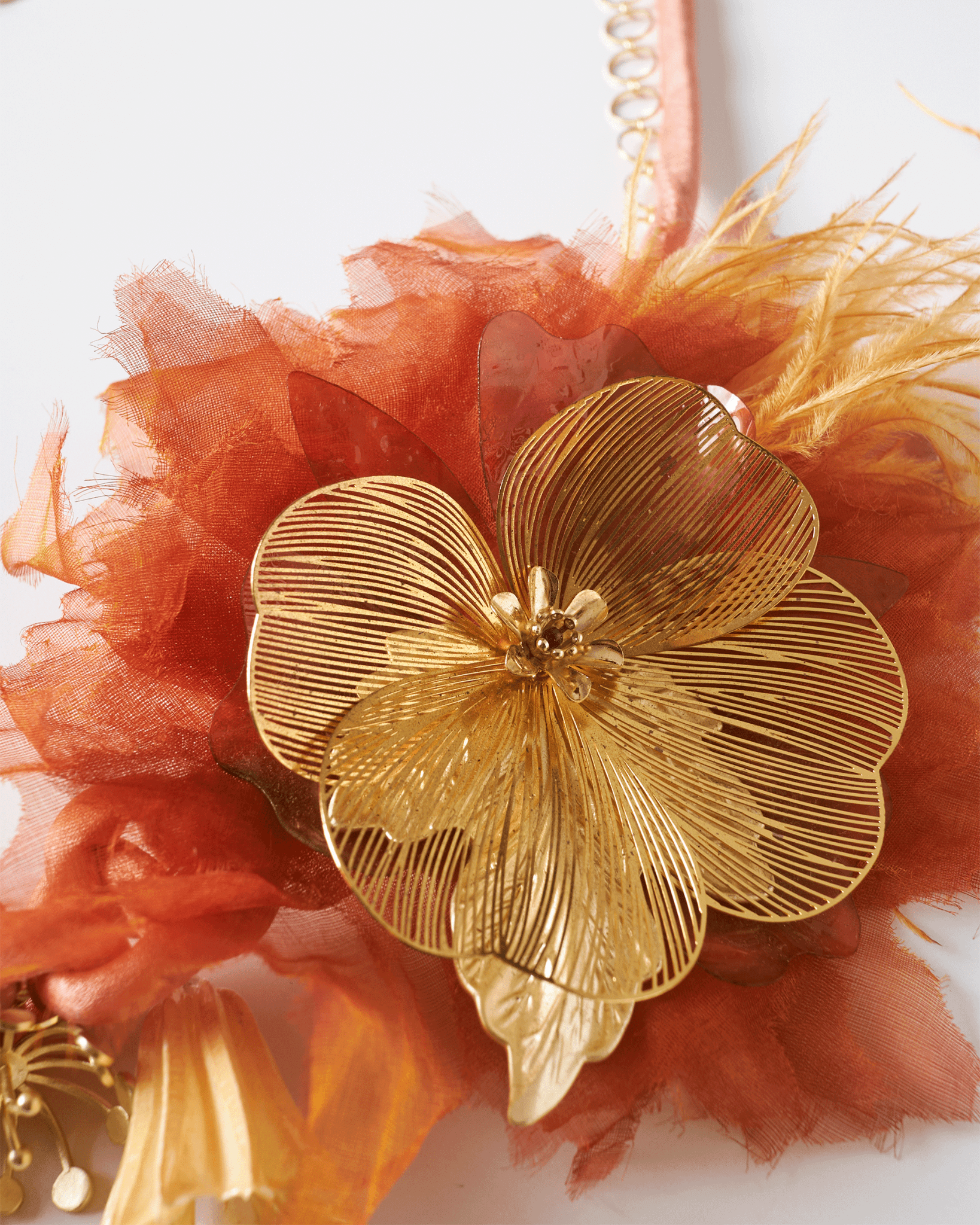 Silk & Gold Plated Necklace | Munay Nuna - NUNA - QORI