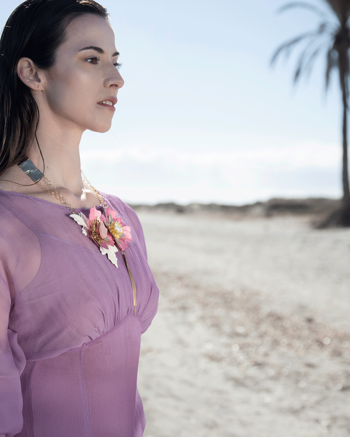 Collar de Cuarzo y Perlas | Earthly Delights Nuna