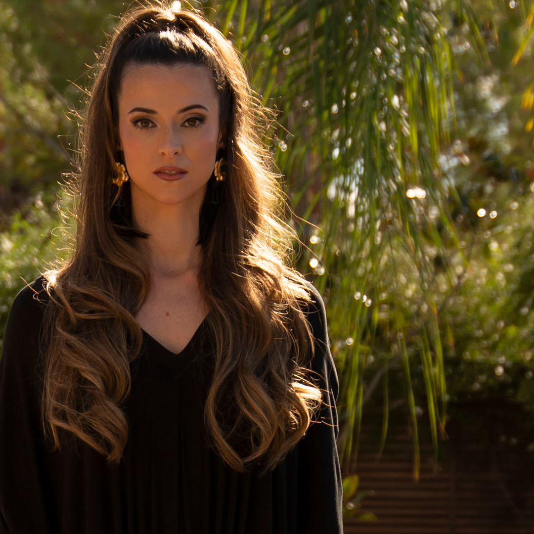 Pendientes de pan de oro, acero,  y plumas | Noche Estrellada