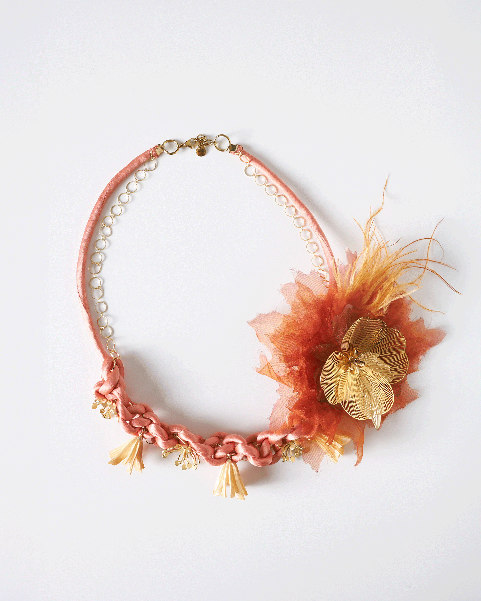 Silk & Gold Plated Necklace | Munay Nuna