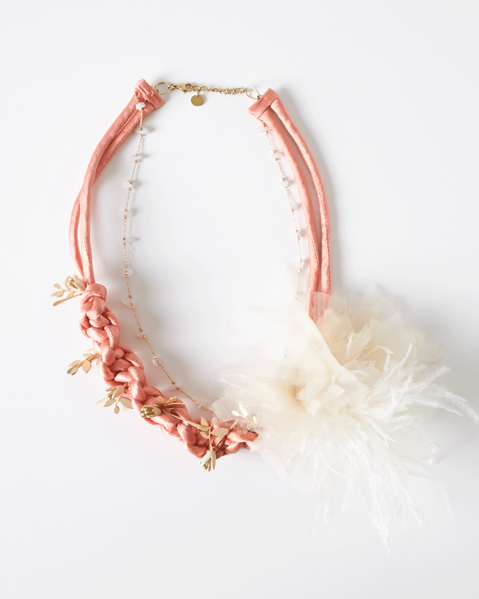 Silk and pearl necklace | Aura Nuna