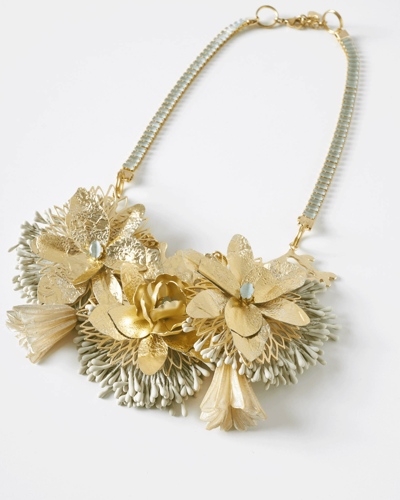 Flowers and Crystals Necklace | Naya Nuna - NUNA - QORI