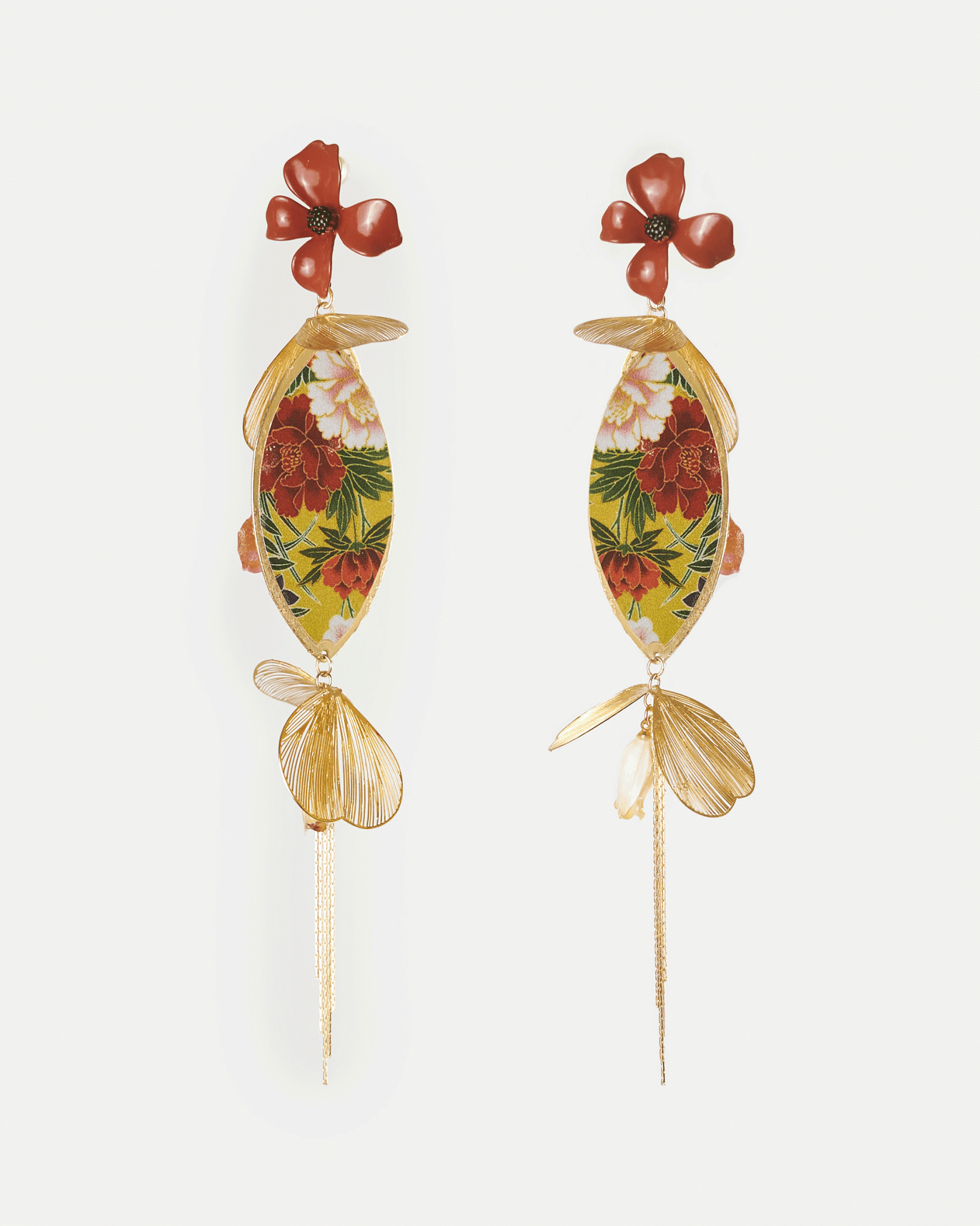 Flowers Earrings | Symphony Nuna - NUNA - QORI